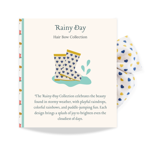 Heart of Gold Missy Hair Bow