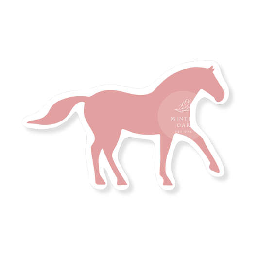 Rosewood Gallop Vinyl Sticker