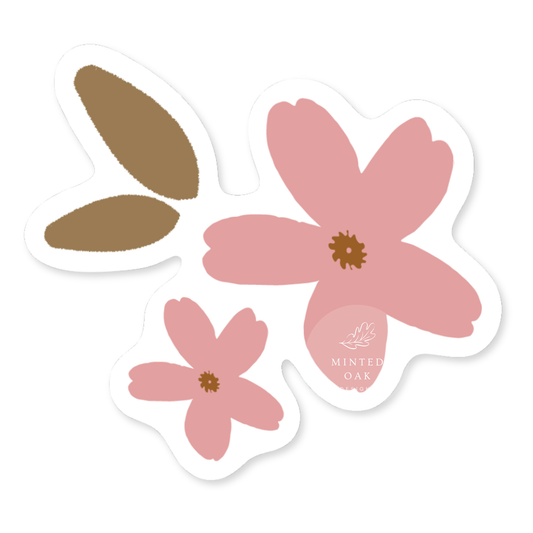 Sweet Flower Vinyl Sticker