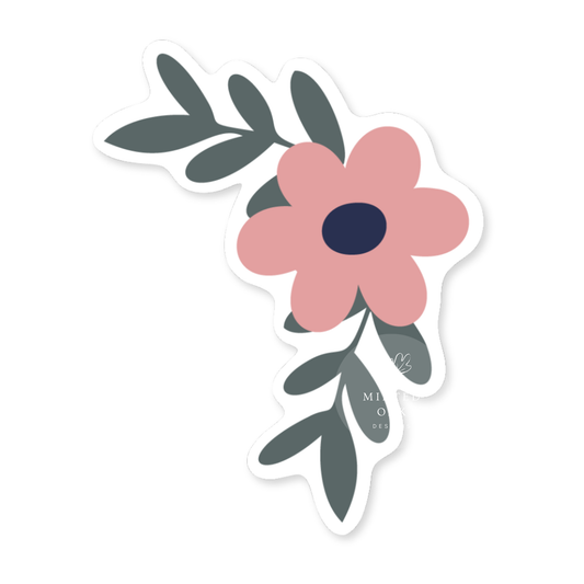Wildflower Grace Vinyl Sticker