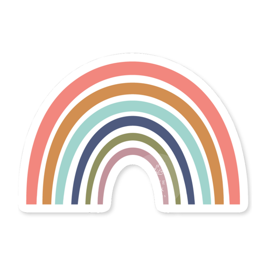 Sunset Arch Vinyl Sticker